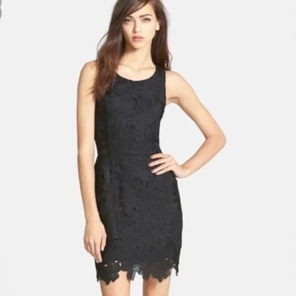 chinese dress ladies Floral Lace Midi Dress main image 0
